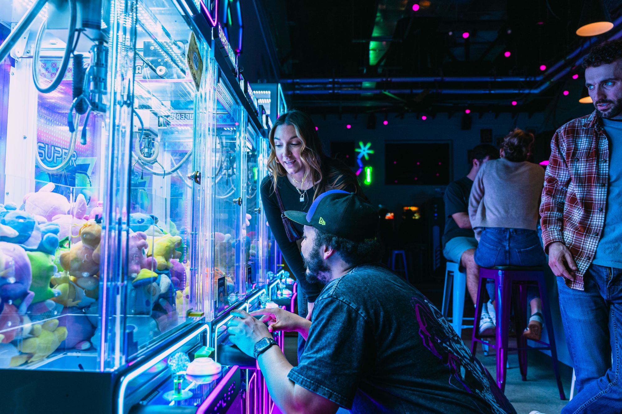 Events and weekly tournaments at Super Rad arcade bar Raleigh NC